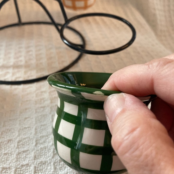 Pier 1 Spinning Hotdog Condiment Serving Set - Picture 9 of 10